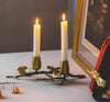 Nature Inspired Metal Candlestick Holder / Lixra