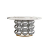 Modern Marble Top Pearl Shaped Coffee Table / Lixra