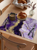 Stylish & Protective Golden Branches Placemats/ Lixra