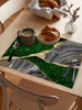 Stylish Marble-Inspired Placemats/ Lixra