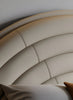 Leather Upholstered Luxury LED Round Bed / Lixra
