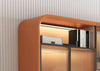 Gleaming Glass Design Wooden Bookshelf / Lixra