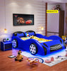 Modern LED Car-Shaped Kids Bed / Lixra