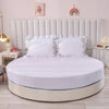 Organic Soft Cotton Round Bedsheets / Lixra