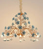 Majestic Styled Petal Chandelier With Twinkling Lights/ Lixra