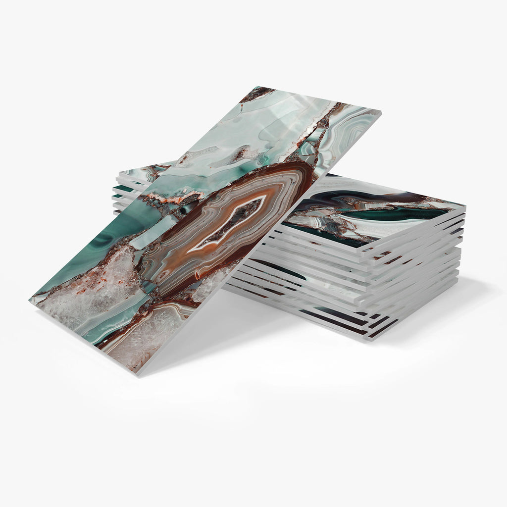 Anti-Scratch PVC Tiles Wall Stickers / Lixra