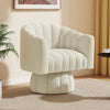 Luxurious Comfort Velvet Fabric Swivel Accent Chair / Lixra
