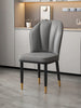4-Piece Glossy Leather Dining Chairs / Lixra