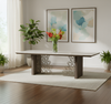 Elegant Rectangular Marble Dining Table / Lixra