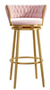 Set Of 3 High Raised Swivel Counter Bar Stools / Lixra