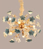 Exquisite Crafted Petal Chandelier With Gleaming Lights/ Lixra