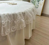 Microfiber Embroidered White Bedding Set / Lixra