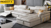 Modern Multifunctional Electrical Leather Recliner Sofa Bed / Lixra