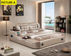 Modern Multifunctional Exquisite Design Leather Bed / Lixra
