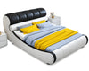 Aesthetic Look Luxurious Leather Bed / Lixra