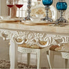 Wooden Finish European Dining Table Set / Lixra