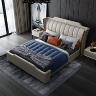 Exceptionally Crafted Modern Designer Leather Bed / Lixra