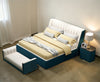 Modern Style Endearing Leather Bed / Lixra