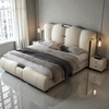 Magnolious Design Modern Leather Bed / Lixra