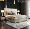 Luxurious Rectangular and Spacious Leather Bed / Lixra