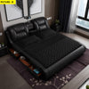 Modern Multi-Functional Leather Bed With Projector / Lixra