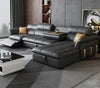 Modern Multifunctional Electrical Leather Recliner Sofa Bed / Lixra