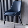 Set Of 6 Modern Leather Finish Dining Chair / lixra