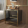 Set Of 2 Modish Light Wooden Night Stand / Lixra