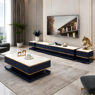 Modern TV Stand With Coffee Table Combined Set / Lixra