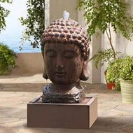Buddha Design Fiberglass Outdoor Water Fountain / Lixra