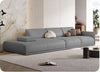 Modern Leather Upholstered Unique Sectional Sofa Set / Lixra