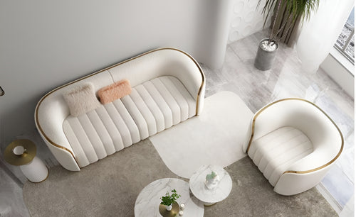 2-Pcs Best Modern Fabric Sofa-Set / Lixra