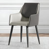 Set Of 6 Modern Leather Dining Chairs / Lixra