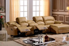 Sophisticated Design Comfy Leather Power Recliner Sectional Sofa / Lixra