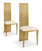 Mable Dining Table & Leather Chair Set / Lixra
