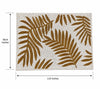 Handcrafted Beaded Leaf Placemat Set Of 2 / Lixra