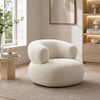 Modern Startling Fabric Cozy Accent Chair / Lixra