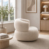 Modern Startling Fabric Cozy Accent Chair / Lixra