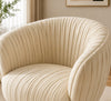 Scandinavian Style Fabric Accent Chair / Lixra