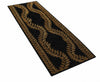 Black and Gold Beaded Table Runner / Lixra