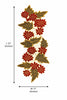 Glass Beads Floral Polyester Table Runner / Lixra