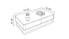 Modern TV Stand With Coffee Table Combined Set