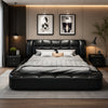 Genuine Leather King Size Bed / Lixra