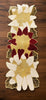 Flower Breaded Decorative Table Runner / Lixra
