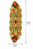 Creative Colorful Glass Beads Table Runner / Lixra