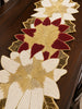 Flower Breaded Decorative Table Runner / Lixra