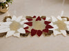 Flower Breaded Decorative Table Runner / Lixra