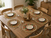 Luxurious 4-Piece Glass Bead Placemats / Lixra