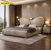 Modern Design Leather Upholstered Bed / Lixra