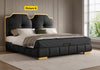Luxurious Modern Leather Bed  Lixra